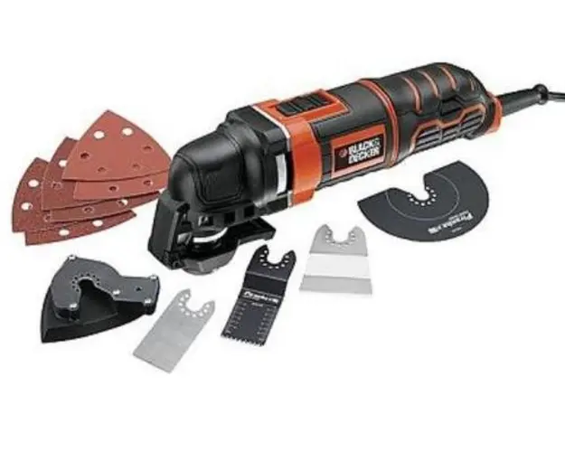 Multi-cutter Black&Decker MT300KA-QS, 300 W + lame taiere slefuire