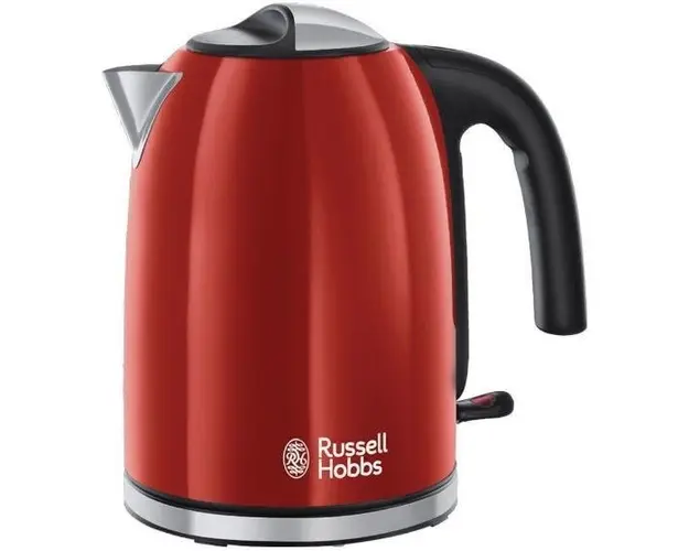 Fierbator electric Russell Hobbs Colours Plus Flame Red 20412-70, 2400W, 1.7L (Rosu)