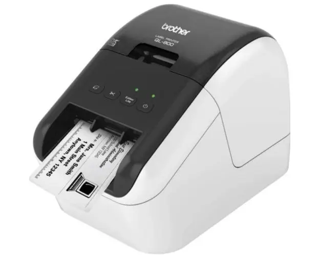 Sistem de etichetare profesional Brother P-Touch QL-800 (Alb/Negru)