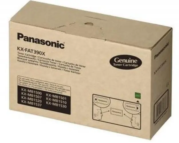 Toner Panasonic KX-FAT390X, 1500 pagini (Negru)