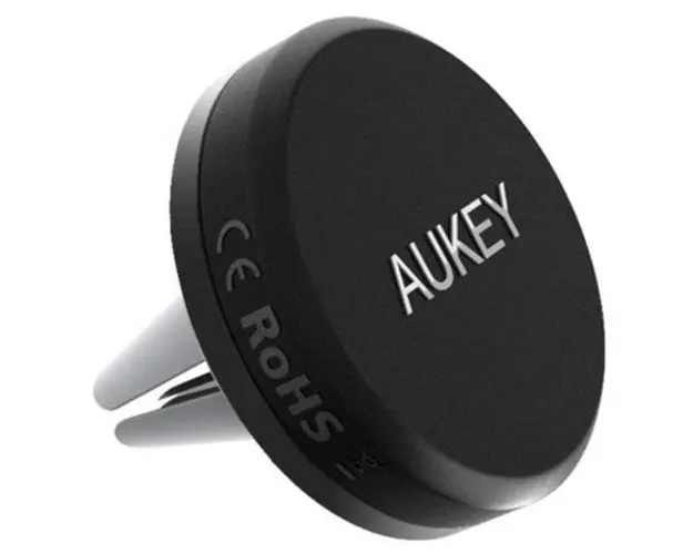 Suport Auto Aukey HD-C5 Universal, Prindere la Ventilatia de aer cu Suport Magnetic (Negru)