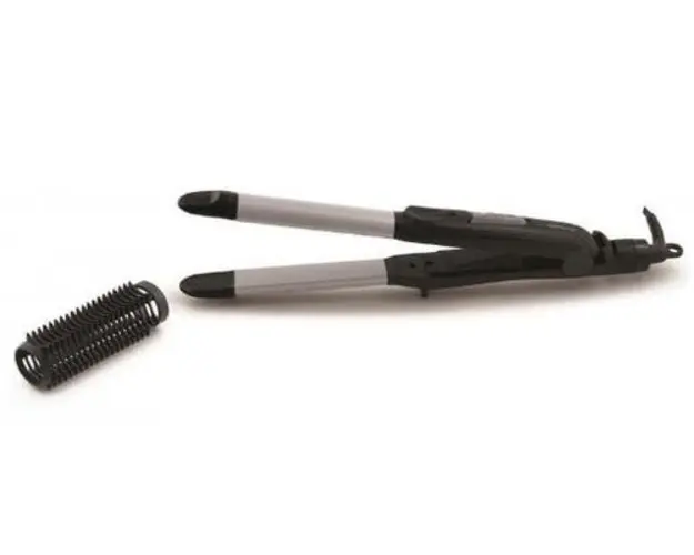 Ondulator si placa de indreptat parul Esperanza EBP005, 45 W (Negru/Gri)