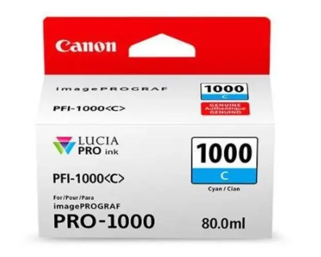 Cartus cerneala Canon PFI-1000C (Cyan)