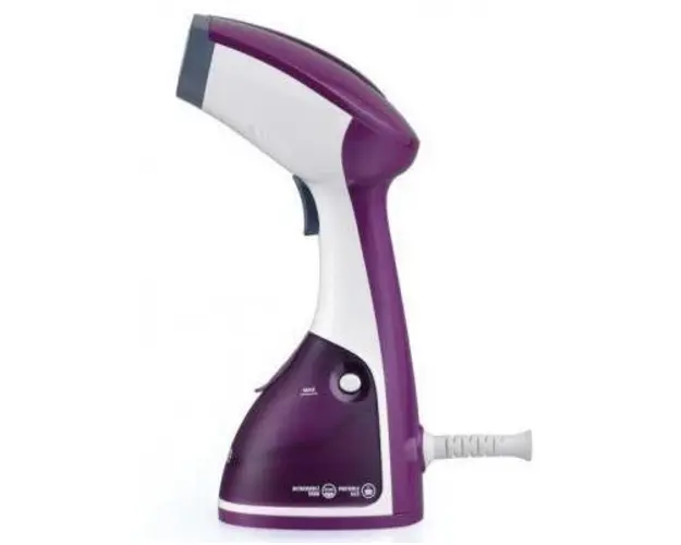 Fier de calcat vertical Heinner Soft Touch 1100 HGS-1100PP, 1100W (Alb/Violet)