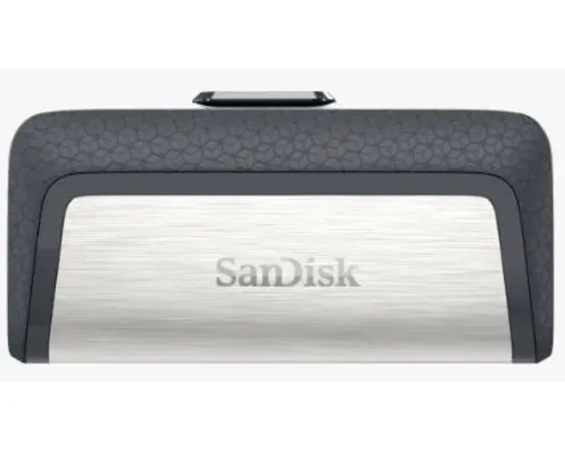 Stick USB Sandisk Ultra Dual Drive, 128GB, USB Type C (Gri/Negru)