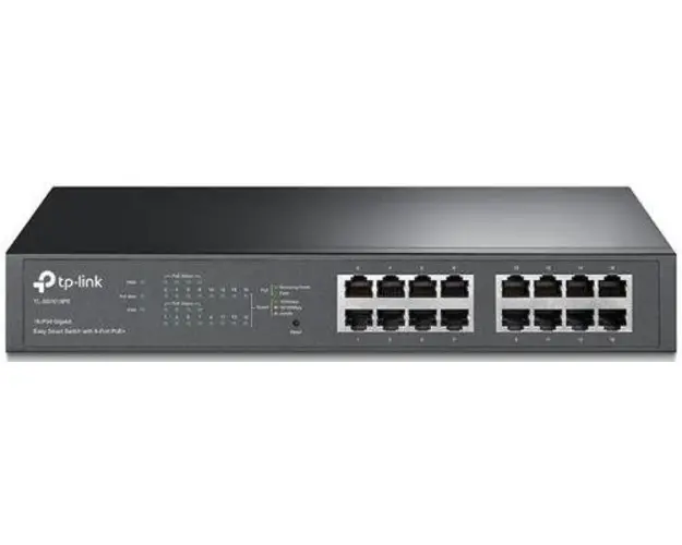 Switch TP-LINK TL-SG1016PE, 16 porturi