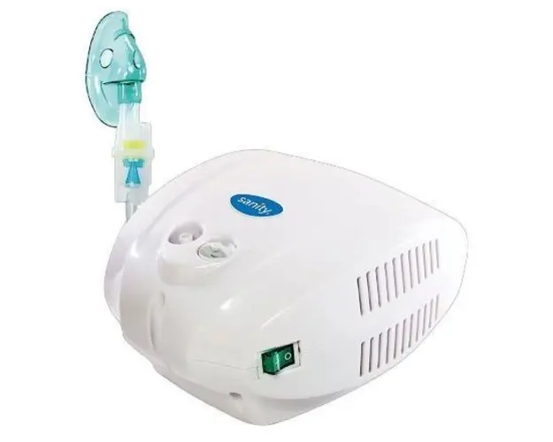 Aparat de aerosoli cu compresor Sanity Allergia Stop Inhaler (Alb)