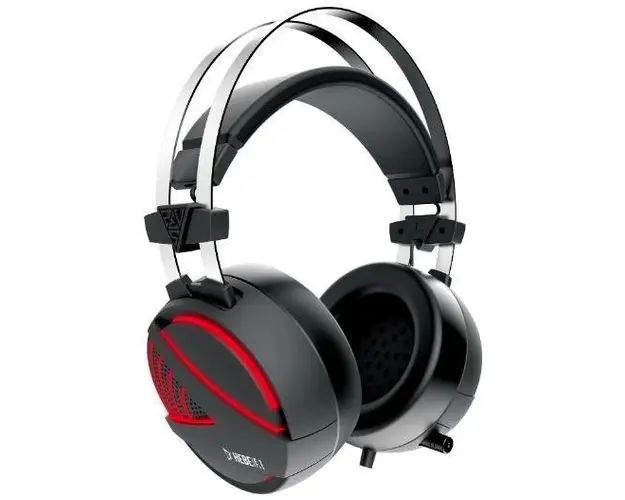 Casti Gaming Gamdias HEBE E1 (Negru/Argintiu)