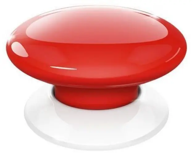 Buton De Comanda Wireless Fibaro FGPB-101-3 ZW5 (Rosu)