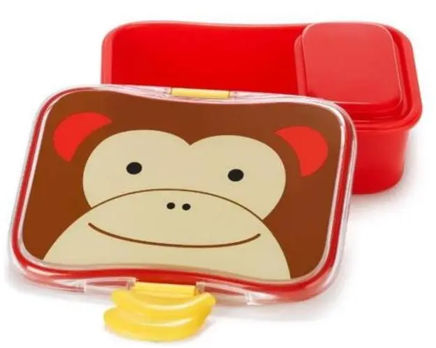 Set cutii pentru gustare SKIP HOP Maimutica (Multicolor)