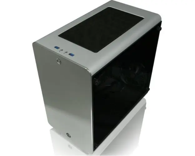 Carcasa RAIJINTEK THETIS, Cube Tower (Argintiu)