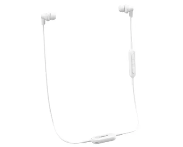 Casti Alergare Panasonic RP-NJ300BE-W, Bluetooth (Alb)