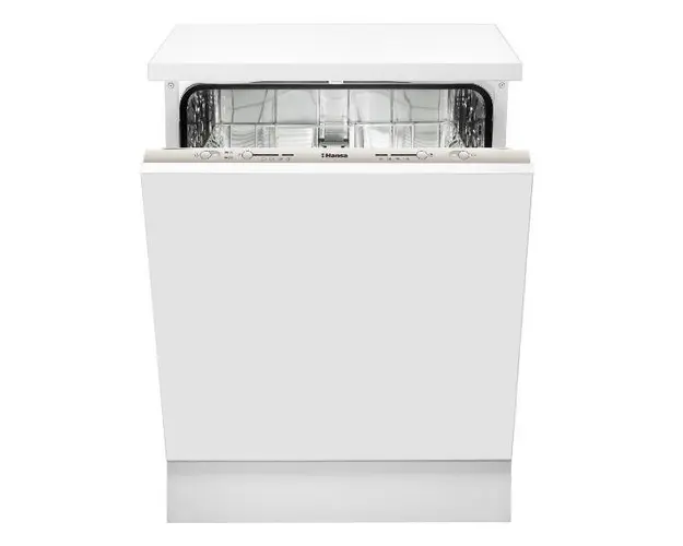 Masina de spalat vase incoporabila Hansa ZIM634B, 12 seturi, 4 programe (Alb)