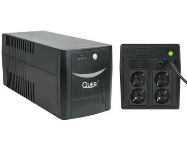 UPS Quer Micropower, 1000VA/600W, 4 x Schuko (Negru)