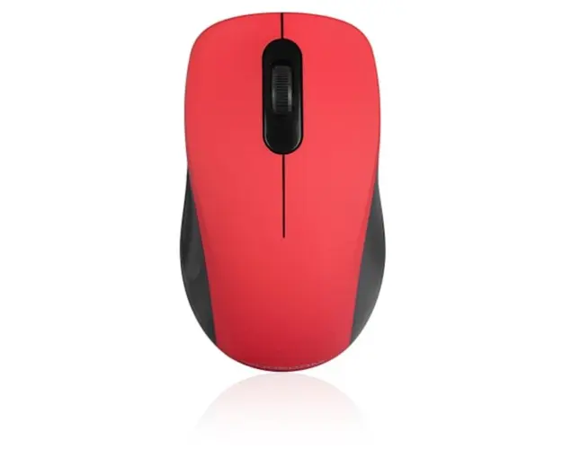 Mouse Wireless Modecom MC-WM10S Silent, 1600 DPI, USB (Rosu)