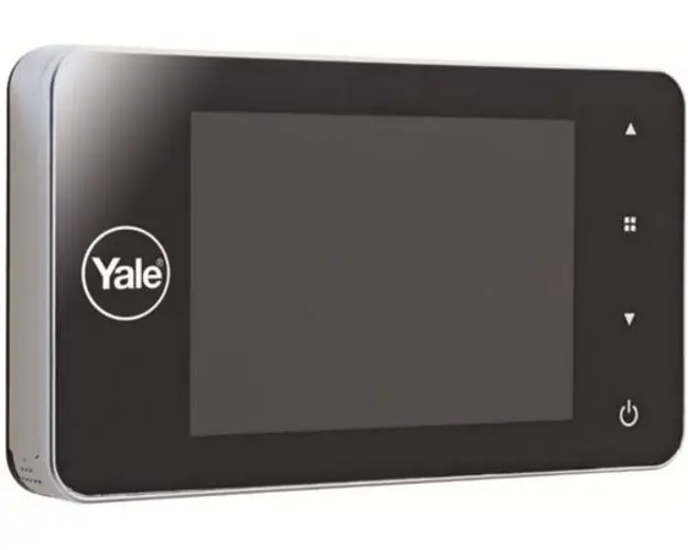 Vizor electronic cu inregistrare Yale DDV4500, inregistrare foto, display LCD 4inch (Negru/Argintiu)