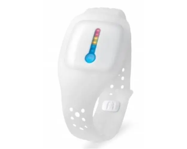 Termometru inteligent pentru monitorizare bebe BT - 125, Conectare Bluetooth BLE 4.0 (Alb)