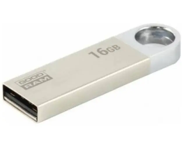 Stick USB GOODRAM UUN2, 16GB, USB 2.0 (Argintiu)