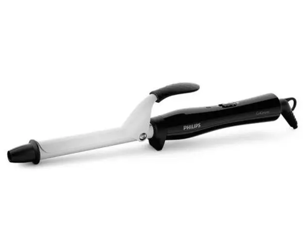 Ondulator Philips StyleCare Essential BHB862/00, 200C (Negru/Alb)