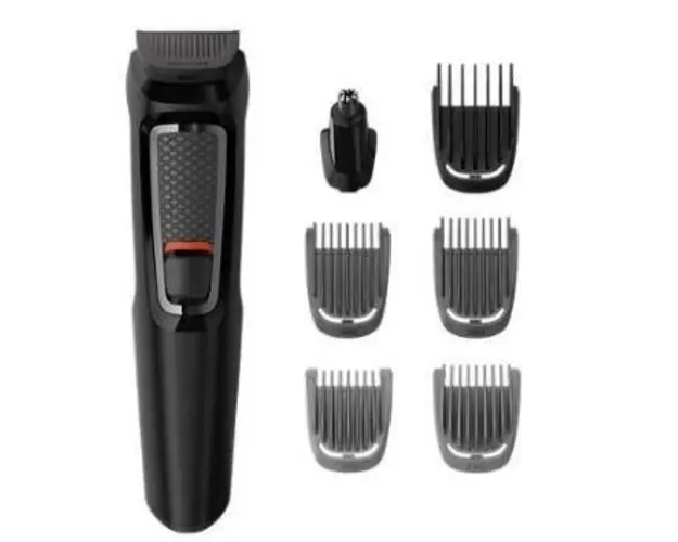 Aparat de tuns 7 in 1 Philips Series MG3720/15, 7 instrumente (Negru)