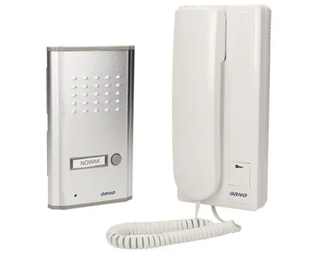 Interfon pentru o familie Orno OR-DOM-RL-901 (Alb)