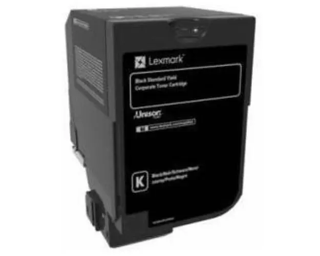 Toner Lexmark 74C2SKE, acoperire aprox. 7000 pagini (Negru)