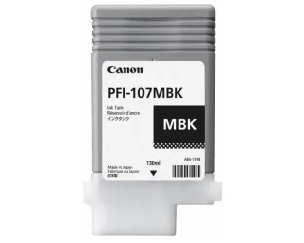 Cartus cerneala Canon PFI-107MB, 130ml (Negru)