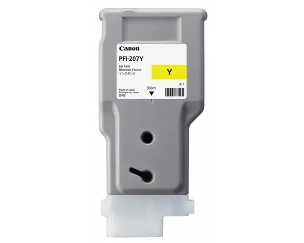 Cartus cerneala Canon PFI-207Y, 300 ml (Galben)