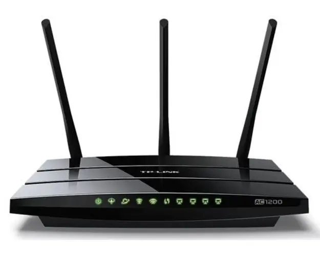 Router Wireless TP-LINK Archer VR400, Dual Band, 1200 Mbps, VDSL/ADSL, 3 Antene Externe (Negru)