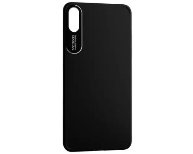 Protectie spate Mcdodo Sharp Aluminum Alloy pentru iPhone X (Negru)