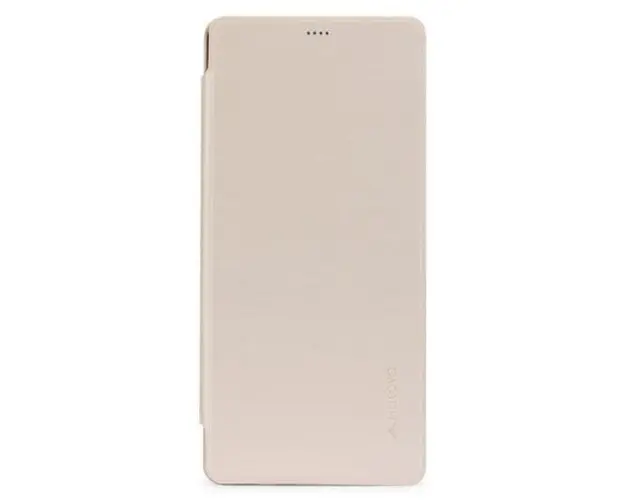 Husa Meleovo Smart Flip pentru Samsung Galaxy Note 8 (Auriu)