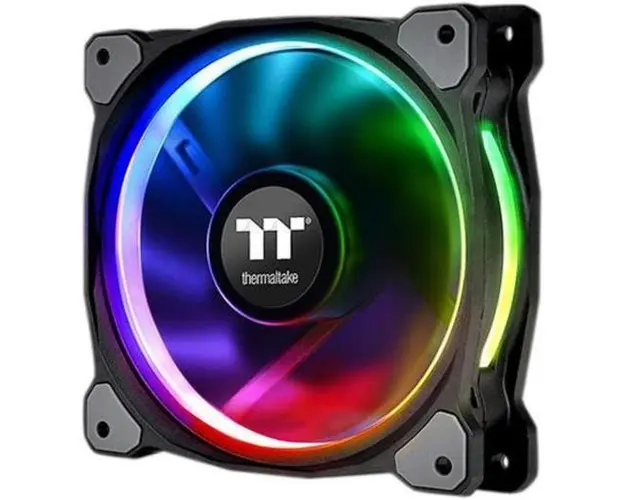 Kit Ventilatoare Thermaltake Riing Plus 14 TT Premium Edition, 140mm, 3buc. (Led RGB)