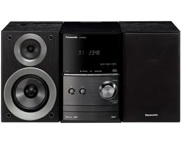 Micro Sistem Audio Panasonic SC-PM602EG-K, 40W, USB, Bluetooth (Negru)