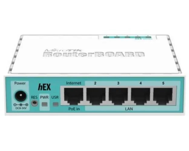 Router MikroTik RB750GR3, Gigabit