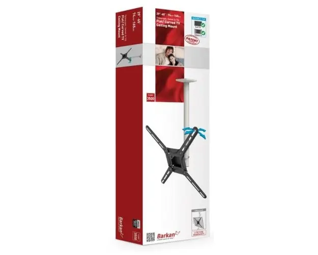 Suport Tavan Barkan 3500.W, 29inch - 65inch, 40 Kg