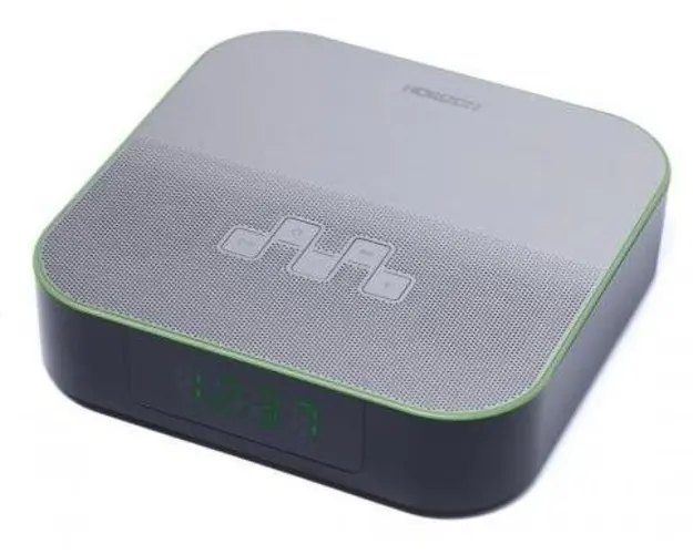 Radio cu ceas Horizon HAV-P4180, 6 W, Bluetooth, USB, Aux (Negru/Argintiu)