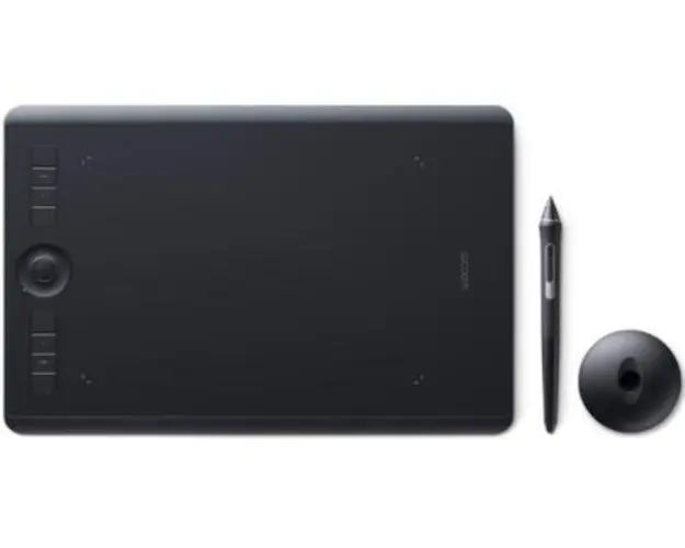 Tableta Grafica Wacom Intuos Pro M, North, model 2017, Bluetooth (Negru)