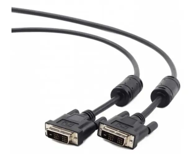 Cablu Monitor Gembird CC-DVI-BK-6, DVI - DVI, Single link, 1.8 m (Negru)