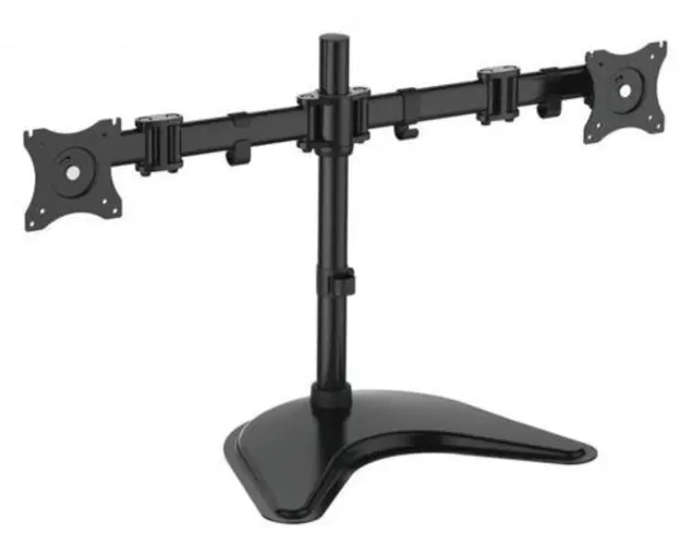 Suport birou 2 monitoare SBOX LCD-F024, 13inch - 27inch, 8 Kg/monitor (Negru)