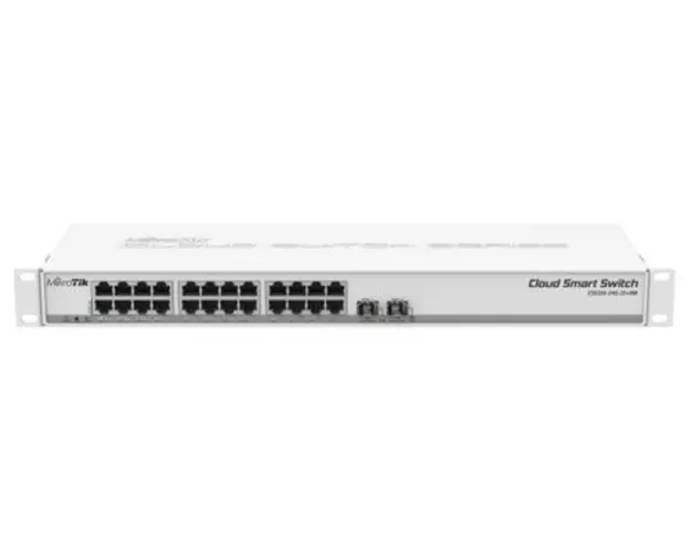 Switch MikroTik Cloud Smart CSS326-24G-2S+RM, Gigabit, 24 Porturi