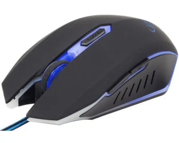 Mouse Gaming Gembrid MUSG-001-B (Negru/Albastru)