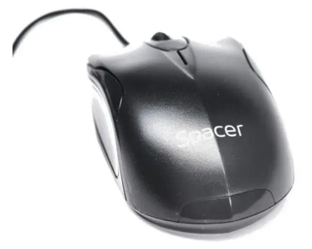 Mouse optic Spacer SPMO-M11, 800 dpi, USB (Negru)