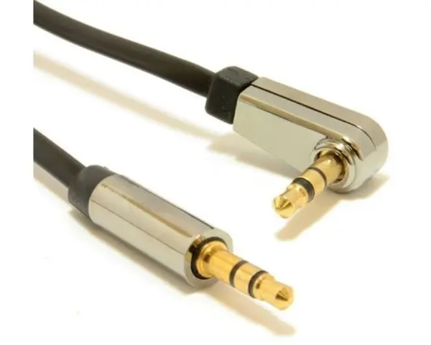 Cablu Audio Gembird CCAP-444L-6, Jack 3.5 mm - Jack 3.5 mm, 1.8 m (Negru)