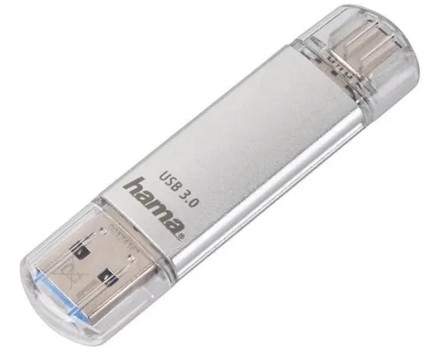 Stick USB Hama C-Laeta, 64GB (Argintiu)