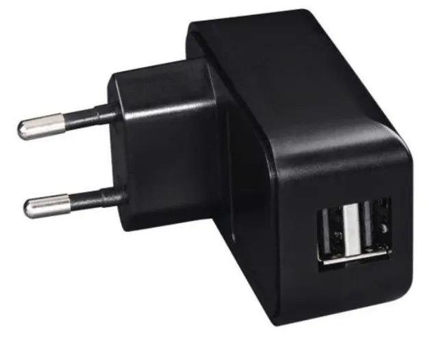 Incarcator Priza Hama 14198, 2 x USB, 2.1A, Universal (Negru)