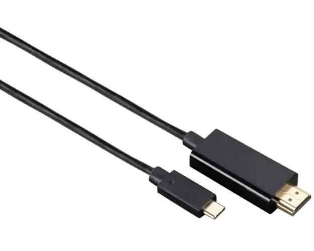 Adaptor Hama 135724, USB-C - HDMI, 1.8 m, 3840 x 2160 p (Negru)