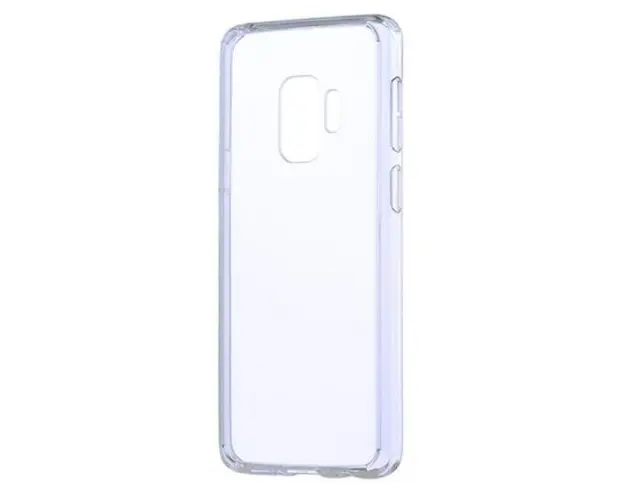 Protectie Spate Devia Drop Resistance pentru Samsung Galaxy S9 (Transparent)