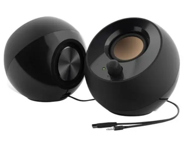 Boxe Creative Pebble 2.0, 4.4W (Negru)