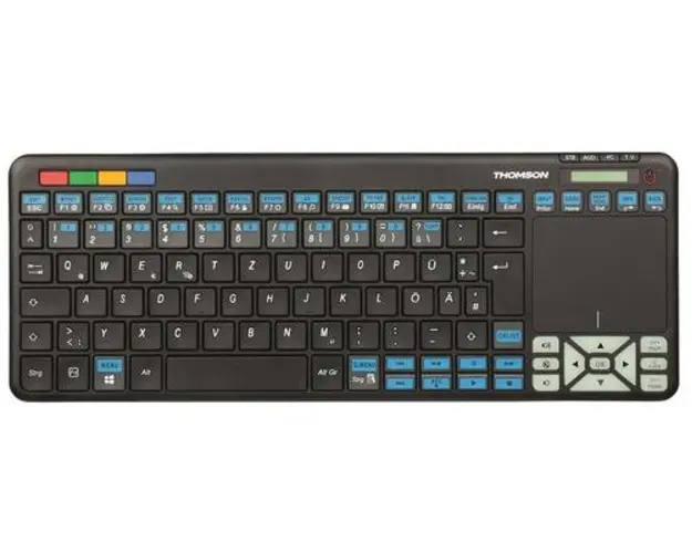 Tastatura Smart TV Thomson R9132699 4 in 1, Universal pentru LG, Wireless (Negru)