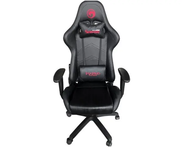 Scaun Gaming Marvo CH-106, reglabil (Negru)